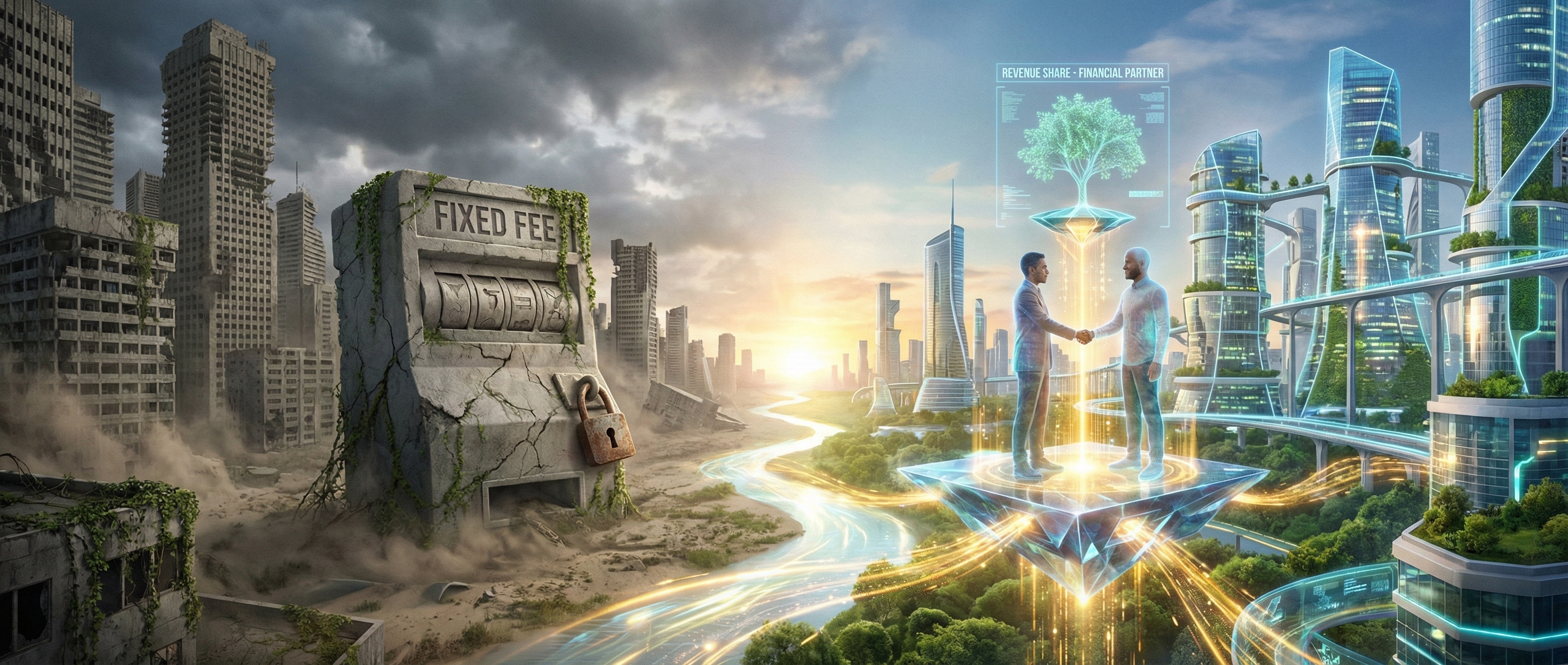 Revenue Share: La muerte del fee fijo y el nacimiento del partner financiero